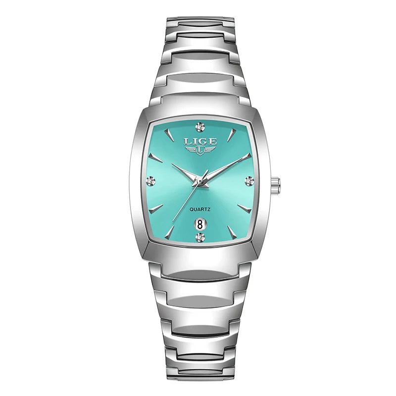 LIGE Watch women Business Luxury Ladies clock female waterproof watch