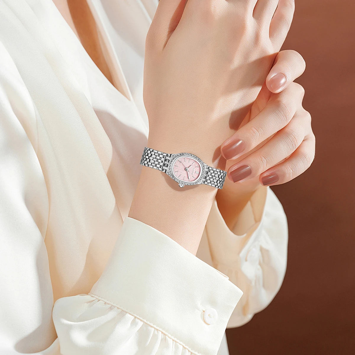 LIGE Fashion Elegant Quartz Woman Watch Classic Luxury Simple Dial Waterproof Ladies Bracelet Women's Wristwatch Clock Gift New