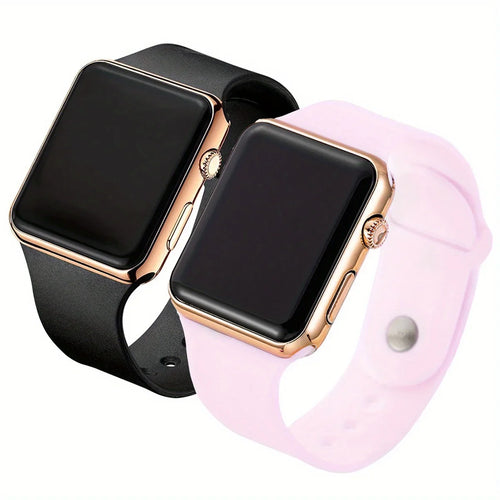 2pcs Smart Watches for Her and Him